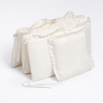 Универсальные бортики в кроватку Перина Lovely Dream молочный