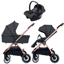 Детская коляска BubaGo Lacio Bronze 3 в 1 - описание