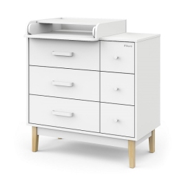 Комод пеленальный Pituso Kids Vintage Premium Аляска белый - описание
