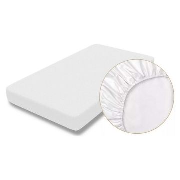 Фото bambola наматрасник непромакаемый на резинке микрофибра 85*60 белый (asti) BAMBOLA Наматрасник непромакаемый на резинке Микрофибра 85*60 Белый (Asti)