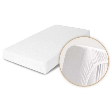 BAMBOLA Наматрасник непромакаемый на резинке Махра 85*60 Белый (Asti)