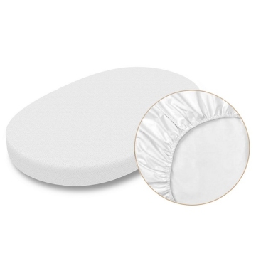 BAMBOLA Наматрасник непромакаемый на резинке Овальный Микрофибра125*75см