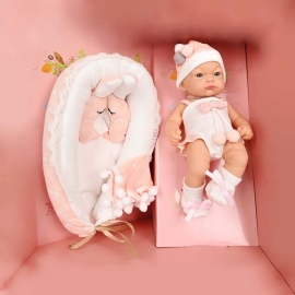 PITUSO Набор Пупс с аксессуарами + кокон (25 см) - описание