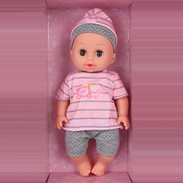 PITUSO Набор Пупс с аксессуарами для кормления+стул 32 см