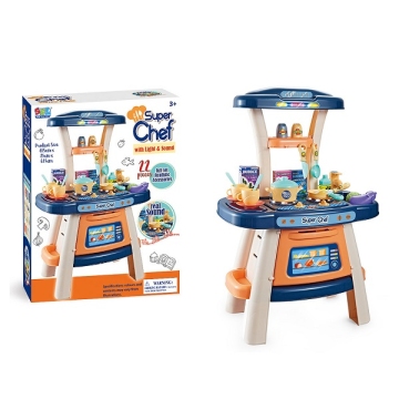 Фото pituso игровой набор кухня супершеф(41,5*28*62,5 см), 22 эл-та, свет,звук PITUSO Игровой набор Кухня Супершеф(41,5*28*62,5 см), 22 эл-та, свет,звук