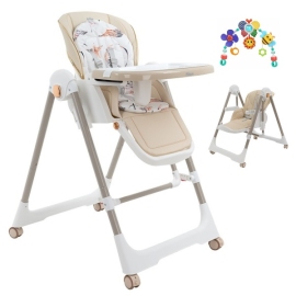 Стул-качели Pituso Avila 2 в 1 с ДУГОЙ с игрушками - описание