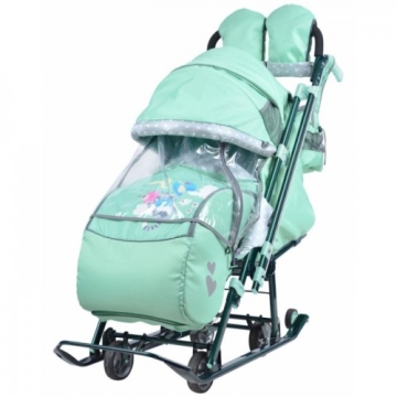 Фото санки-коляска ника детям 7-4 Санки-коляска Ника Детям 7-4