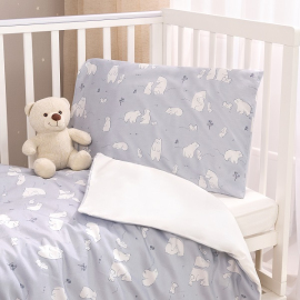 Детское постельное Пеина Zefir голубое 3 предмета - описание