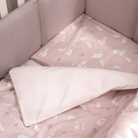 Детское постельное Перина Zefir розовое 4 предмета - описание